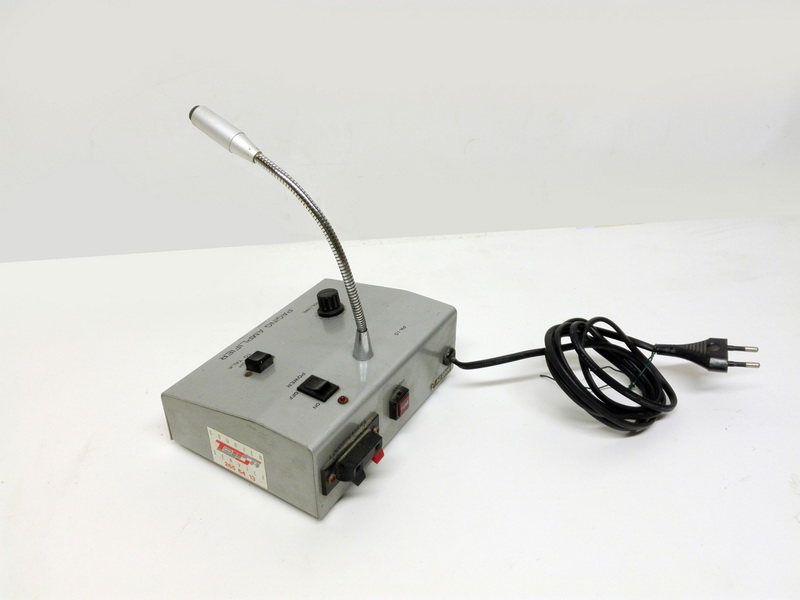 microfono flexo sobremesa paging amplifiermetal 21x16.7x12.5 1u